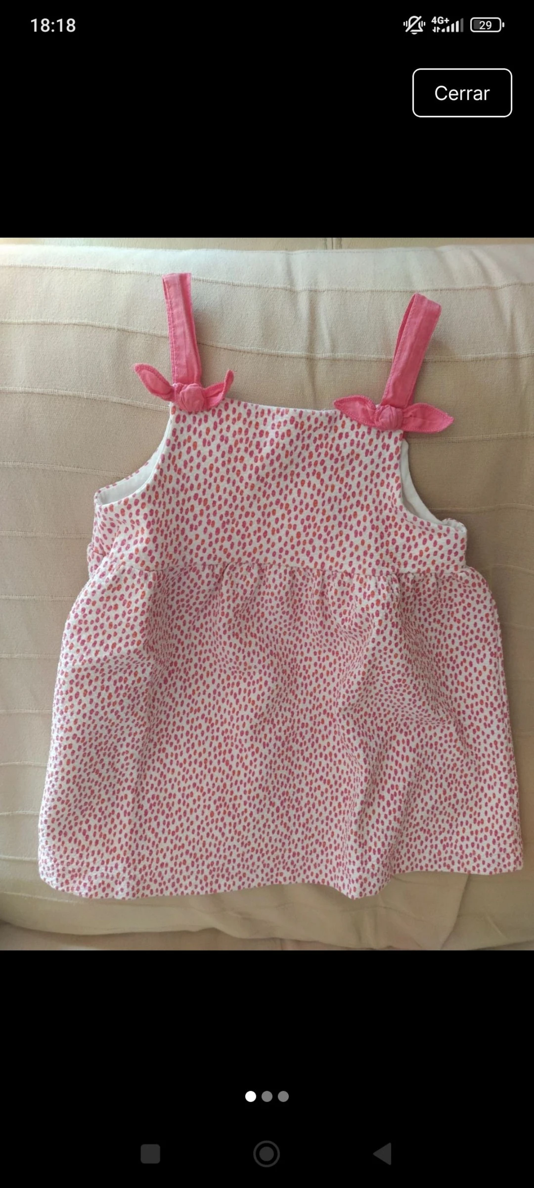 Vestido verano 2-3 años 